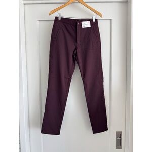 Uniqlo Blocktech Warm Lined Pants NWT (RED)
